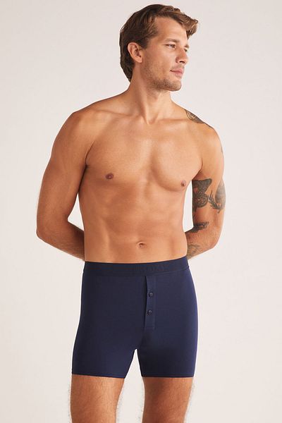 Kom Αρσενικό, Διπλό Κουμπί, Modal, Long Boxer