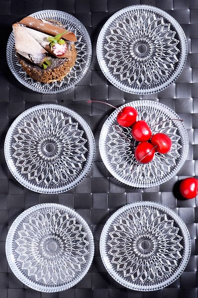 ORTAKÖY CENNETİ Pastry Cookie Cake Treat Serving Plate 12 cm