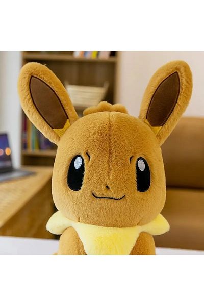 NB market Eevee 40cm furry Pokemon plush toy figure