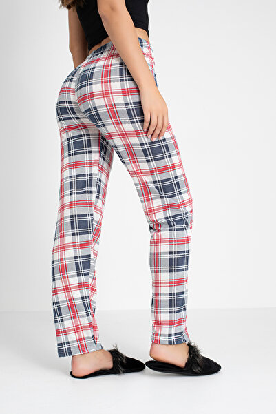 DONEX Cotton 3-Piece Fabric Ribbon Waist Detail Printed Pocketless Women's Pajamas