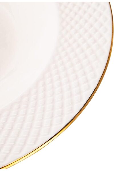 AKDC PORCELAIN DEEP PLATE 23CMX23CMX3CM White 1000003031390