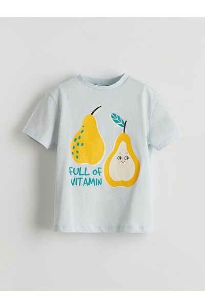 LC Waikiki Tricou pentru băiat cu imprimeu pere