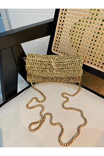 Fazeka Hasır çanta,kağıt ipten çanta,gözlük kabı,çapraz çanta,gold çanta