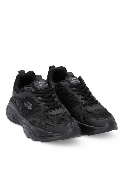 Slazenger Ανδρικά παπούτσια Sneaker GIZA Μαύρο / Μαύρο