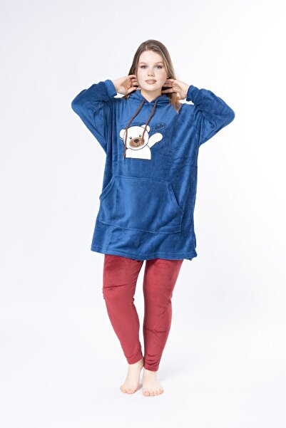 mervemoda Women's Plush Tights 2-Piece Set