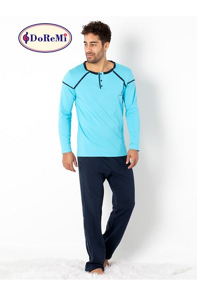 ZENCHES Men's Pajama Set