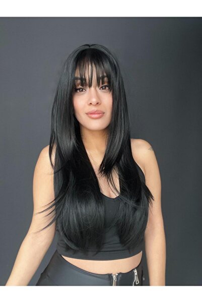 Suzan Peruk Baby ipek Tabanlı İnce kahküllü peruk.Videolu üründür.En iyi gerç...