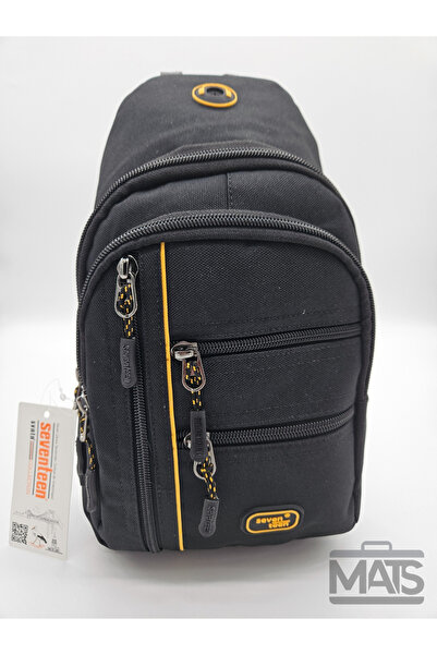 seventeen çanta Seventen unisex crna i žuta torba preko ramena 3413