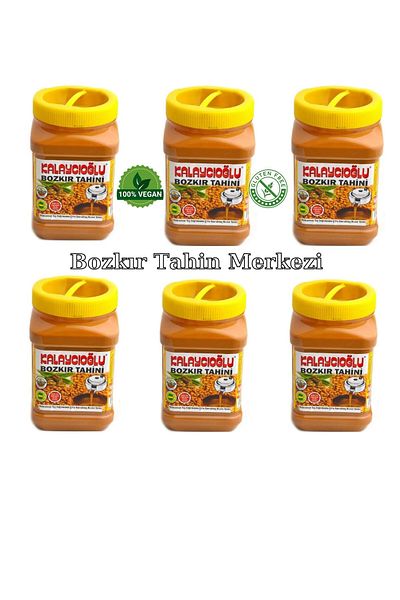 Kalaycıoğlu Bozkır Tahini Centre Bozkır Tahini Without Bran 935 Gr 6 Pieces (Economic Package)