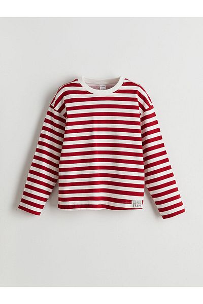 LC Waikiki Crew Neck Striped Boy T-Shirt