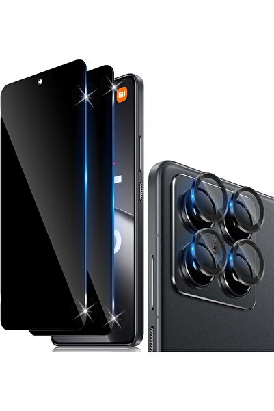 aheaks Xiaomi Mi 14t Pro 5g Matte Ghost Screen Protector Nano Glass - with Ca...