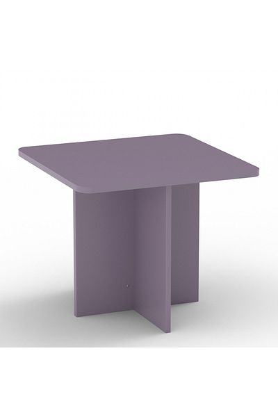 Mahmayi Modern Ergonomic Child Desk for Kids, 60x50cm, Round Edges Ideal for Toddlers-Purple