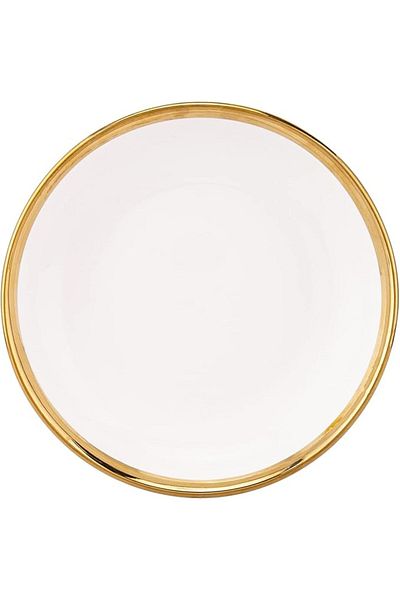 AKDC Deep Plate L(18cm) xW(18cm) xH(3cm) White