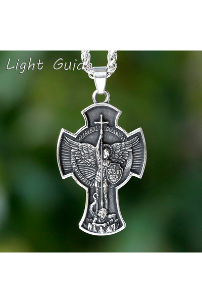 Choice قلادة بسلسلة عتيقة 2024 جديدة من دروبشيبينغ للرجال من الفولاذ المقاوم ...