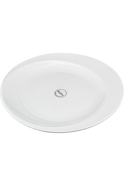SHALLOW Tiffany Plate, White, Jx113-A001-04