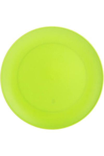 AKDC UCSAN FROSTED DINNER PLATE 24CMX24CMX2CM Light green