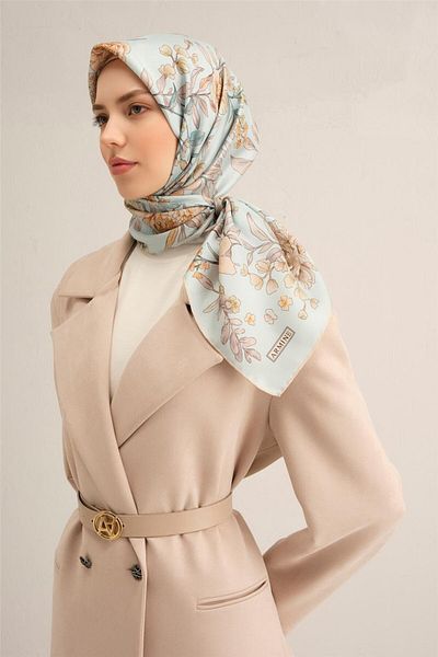 Armine Φουλάρι Sura από μετάξι με σχέδιο 9347- 80