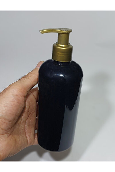 Paradise 8 Adet siyah renk Sert pet Plastik Boş Sıvı Sabun gold renk Pompalı ...
