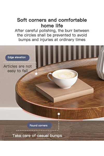 sharpdo Modern Living Room Bedroom Tea Table Coffee Table Side Table Rest Table 45*30*60cm