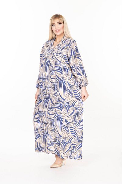 mervemoda rochie de vară cu mânecă lungă, țesută, cu mânecă lungă, mărime mare