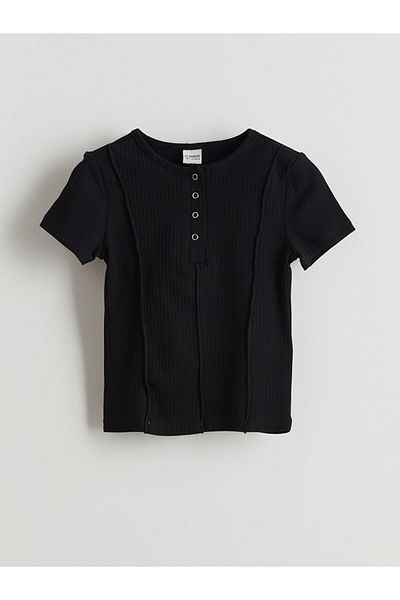 LC Waikiki Girl's Cotton Slim Fit