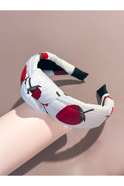 CSR AKSESUAR Coroană cu noduri cu model de căpșuni