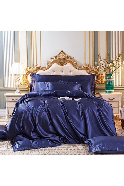 sharpdo Four-piece bedding set,with 1 quilt cover, 1 flat sheet and 2 pillowcases 2m bed（220*240cm）