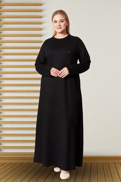 Ferace Γυναικείο φόρεμα Plus Size 2 νήματα