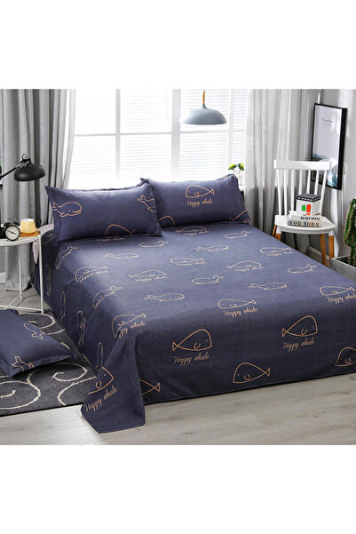 sharpdo Sharpdo 4-Pieces Bed Sheet Set Polyester Soft Quilt Cover