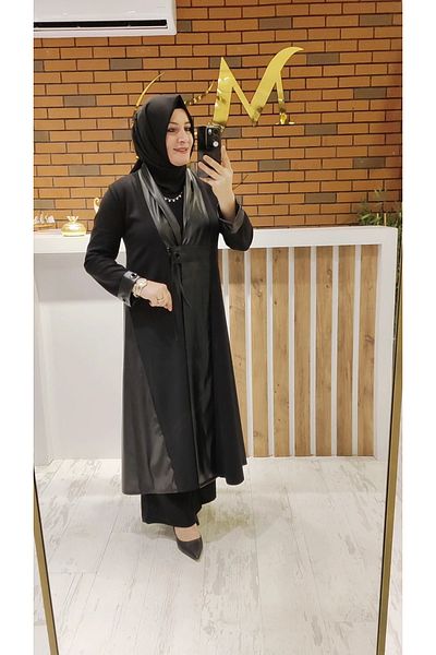 Meryemce Butik ΔΕΡΜΑΤΙΝΗ ΛΕΠΤΟΜΕΡΗΣ ΚΑΠΑΚΙ ΕΙΔΙΚΟΥ ΣΧΕΔΙΟΥ