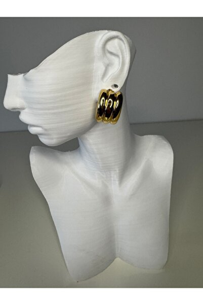 MERVE TURAN DESİNG JEWELRY Brand Model Steel Earrings