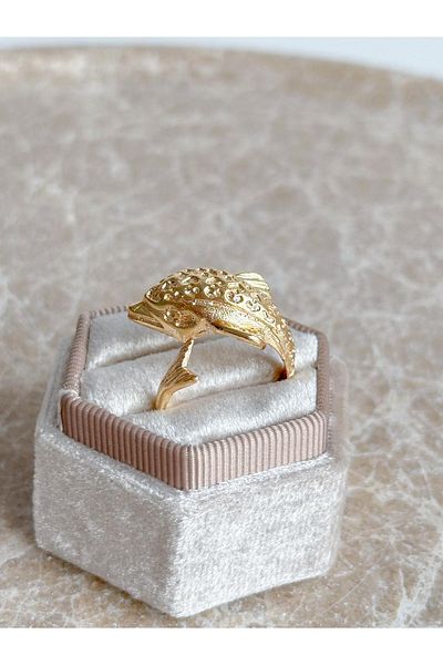 Reorah Collection Vintage Fish Ring