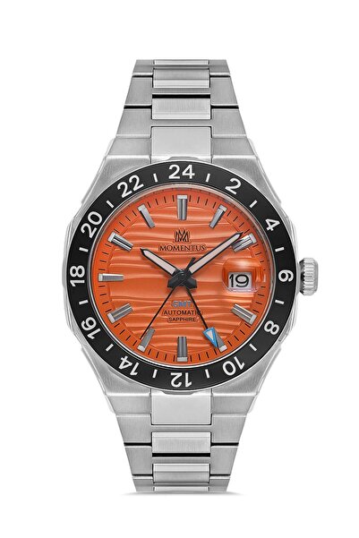 Momentus Gmt Automatic Tm264T-13Ss Men Wrist Watch