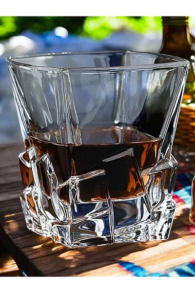 Yenigeldi 2Pcs Heavy Duty Vintage Whiskey Bourbon Cocktail Glasses Y91 Glasses