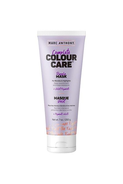 MARC ANTHONY Complete Colour Care Purple Mask, For Blondes & Highlights - 200Grams