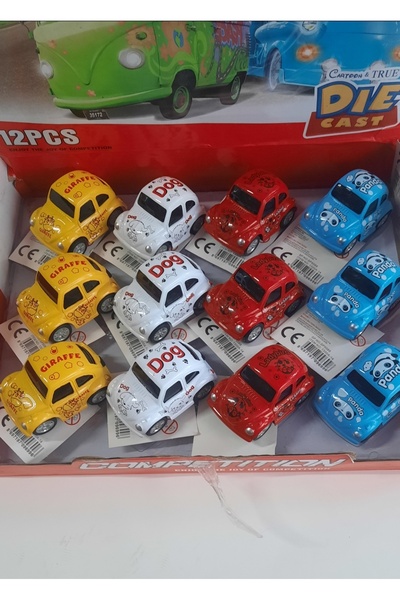 TOYSTAR Çek Bırak Vosvos Figürlü Araba 1 Adet