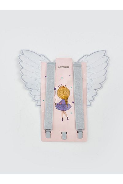 LC Waikiki New Season Wing Appliqued Girl's Pantalon Hanger
