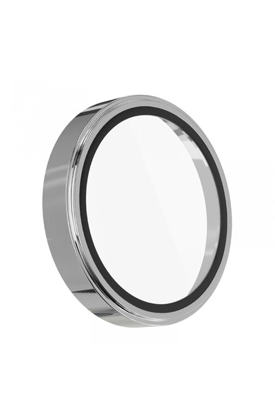 Levelo واقي عدسة الكاميرا Lucent Duo 9H Hardness لهاتف iPhone 14 / 14 Max - فضي