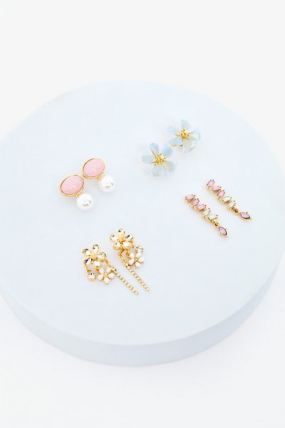 Penti Ola Gold-Ohrring-Set