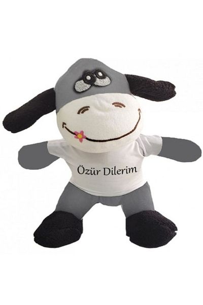 evimdeyokyok I'm Sorry Plush Donkey Toy