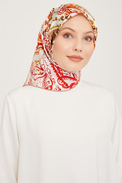Armine Twill Silk Scarf 23Ka9037 01