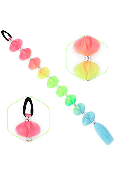 TAM TARZ Coada de cal elastică cu accesorii împletite - ACM05