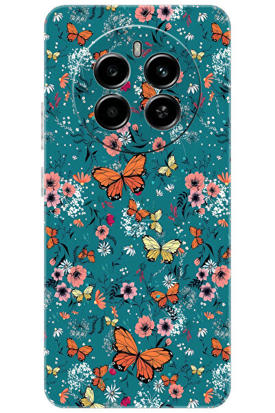 realme 12 4G (RMX3871) Uyumlu Kılıf Desen Baskılı Silikon Kelebek STK:680 CP-...
