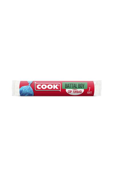 Cookc 7 Cook Battal Garbage Bags