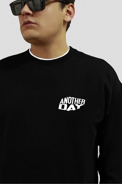 FANA Men's Sweatshirt - Another Day Slogan Cushioning