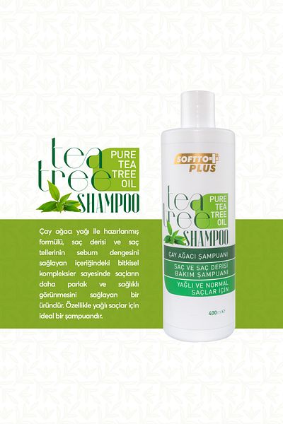 Softto Plus Balancing Nourishing Shampoo That Nourishes Hair and Hair Bottoms 400 ml