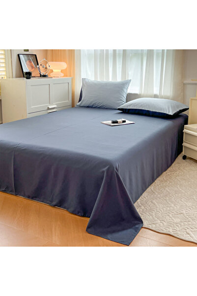 sharpdo 4-Piece Set Bedding Modal Quilt Cover Set with 1 Quilt Cover 1 Sheet and 2 Pillowcases 2m Bed