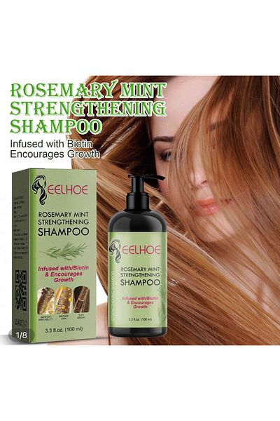 EELHOE Rosemary & Mint Strengthening Shampoo - 355ml