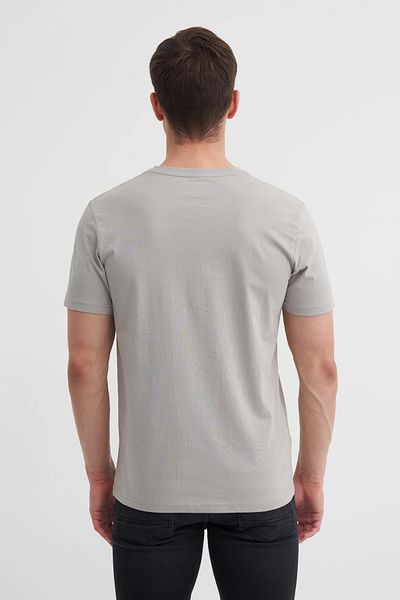 Cazador Βαμβακερό μπλουζάκι με λαιμόκοψη Slim Fit