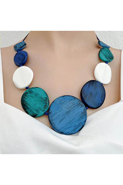 Choice KN153-1 New Trendy Beaded Pendant Necklaces for Women Colorful Rope Ch...